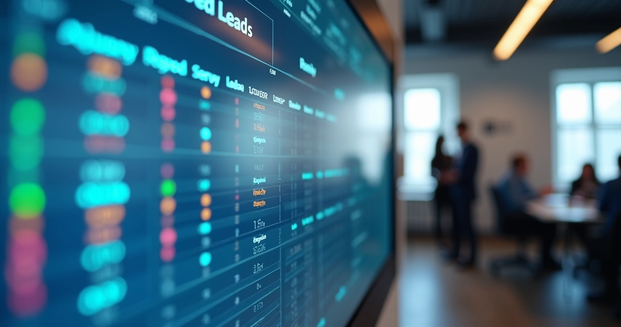 Visualização de dados de vendas em CRM com automações 