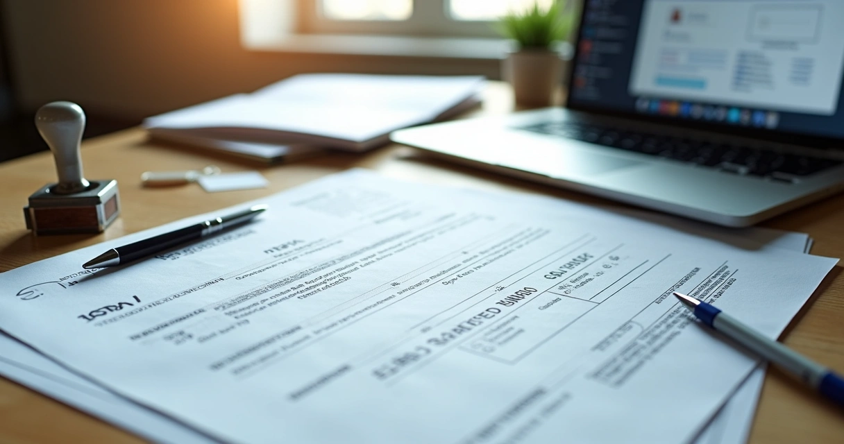 Saiba quais os custos para abrir um CNPJ para médico veterinário ou zootecnista em 2026 1 Documentos para registro no CRMV sobre uma mesa