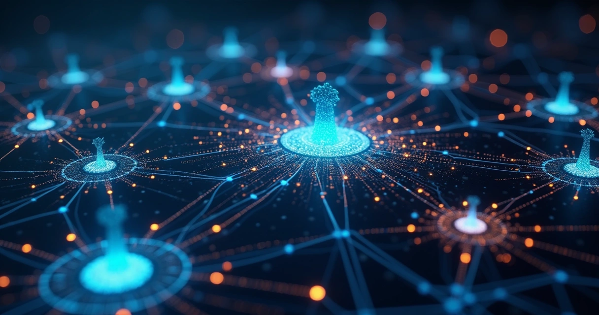 Visualization of crypto wallet network connections and transaction flows. 