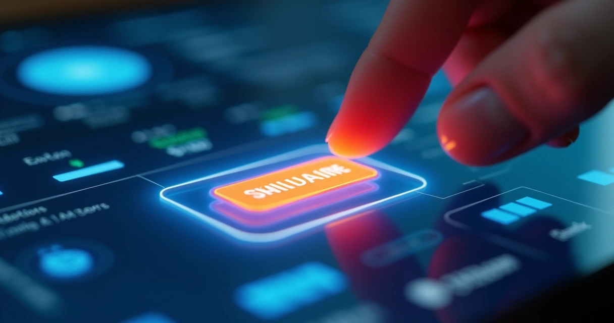 Botão de chamada para ação destacado 