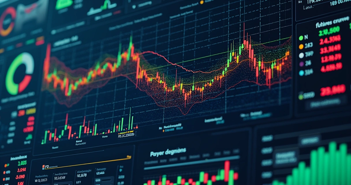 Detailed commodity trading risk management dashboard 