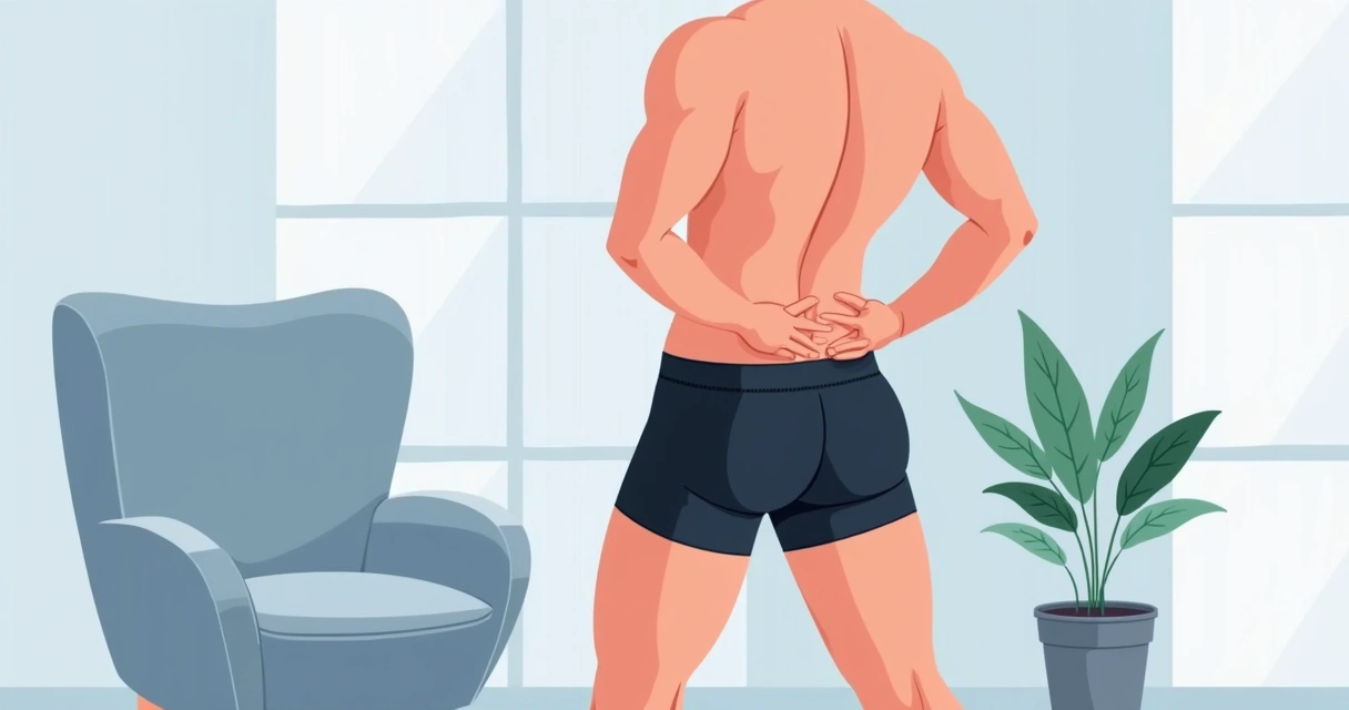 Homem vestindo cueca boxer preta mostrando conforto e flexibilidade