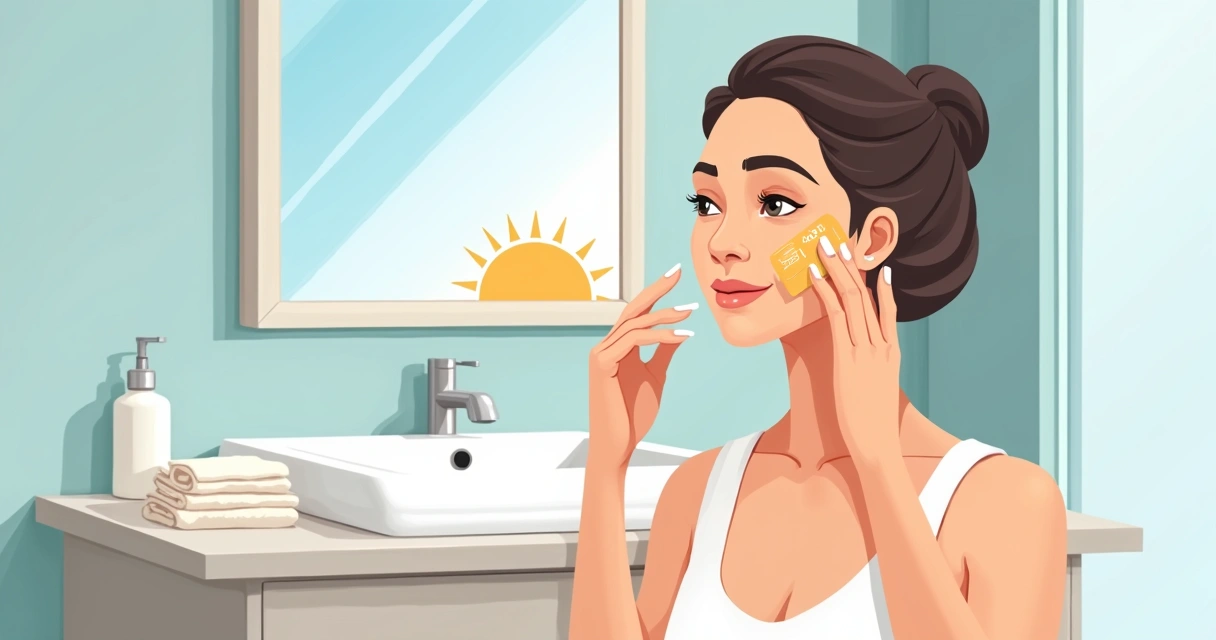 Hidratação e proteção solar aplicadas no rosto após dermaplaning.