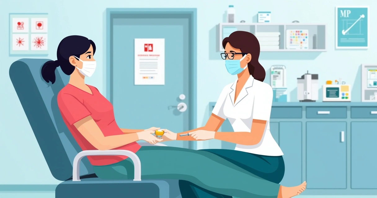 Manejo de infecções cardiovasculares: endocardite e bacteremia 3 Enfermeira faz curativo em paciente com cateter para hemodiálise.