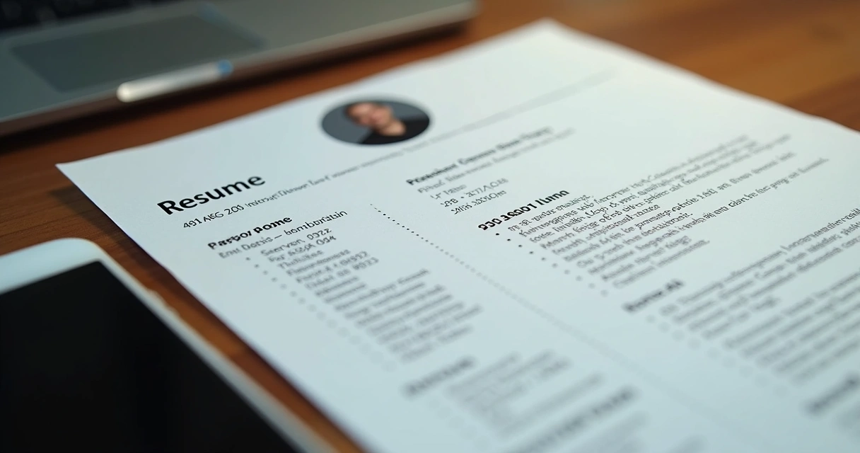 Currículo com informações antigas e desatualizadas 