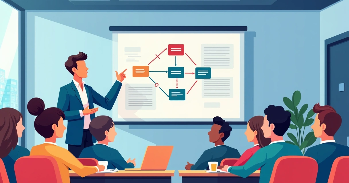 Aluno aprendendo IA e Microsoft Project em sala de aula 