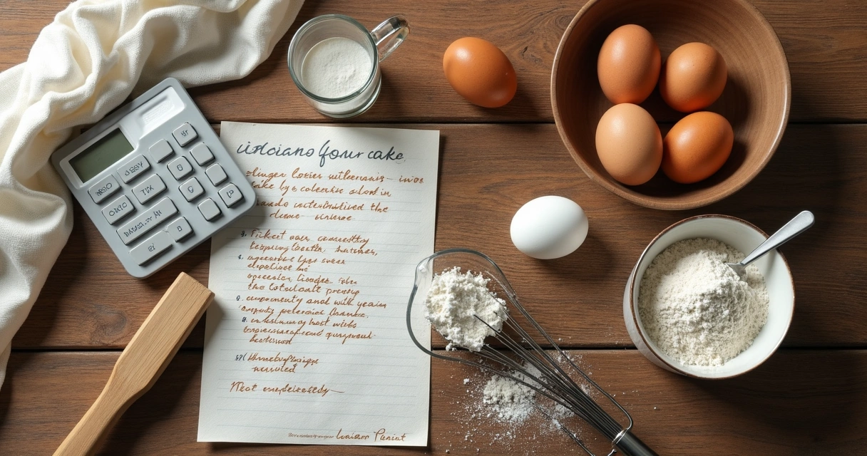 Itens de confeitaria em mesa de madeira 