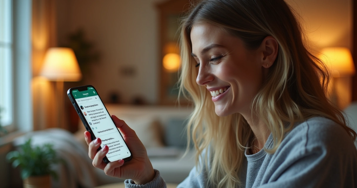 Cliente conversando com bot de vendas personalizado no WhatsApp 