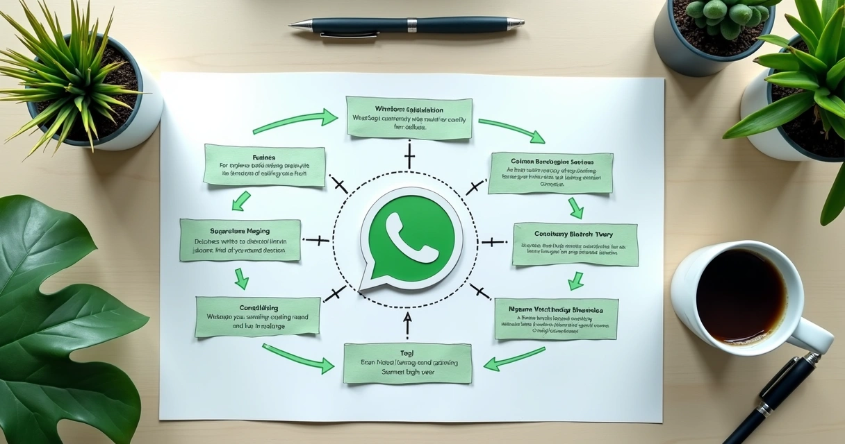 Fluxograma de conversa do cliente no WhatsApp 