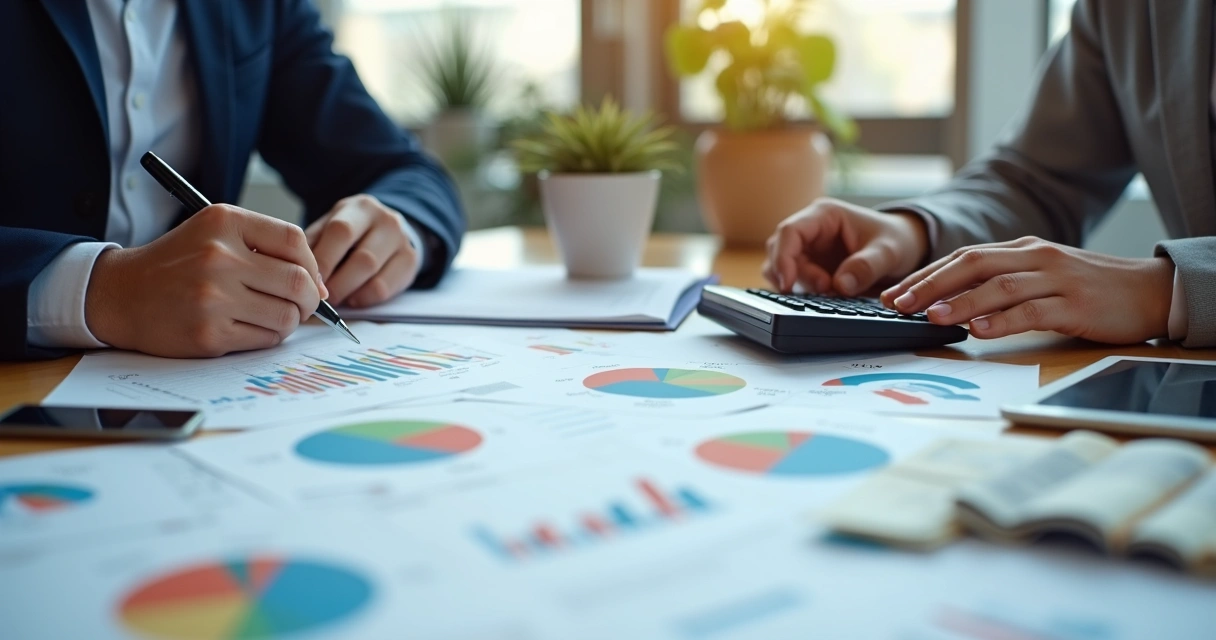 Gráfico ilustrando a composição dos custos de uma empresa 