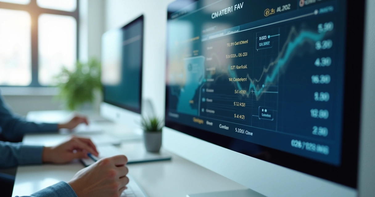 Consulta de dados cadastrais de CNPJs no computador 