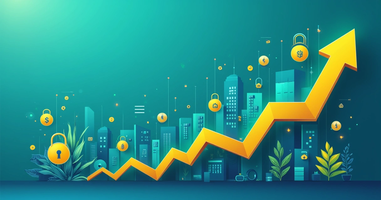 Gráfico representando crescimento de compartilhamento de dados financeiros no Brasil