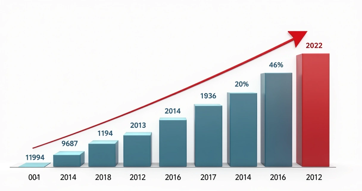 Gráfico de aumento de mortes por AVC no Brasil em 2024. 