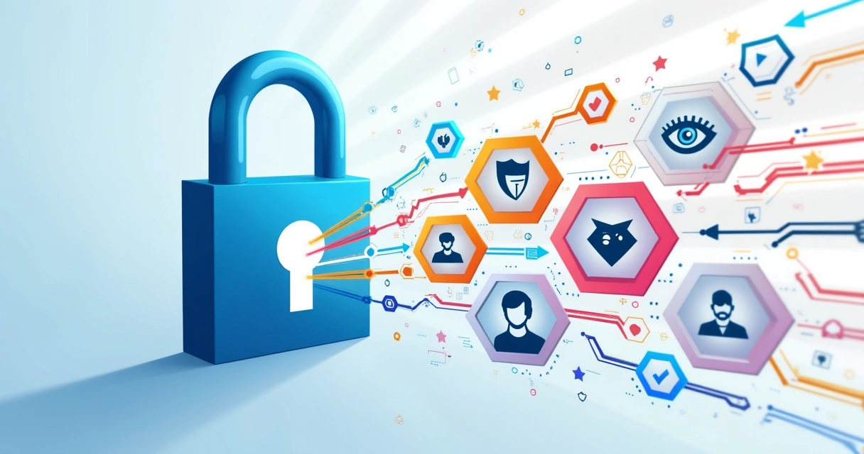 Dados sendo analisados eticamente por IA 