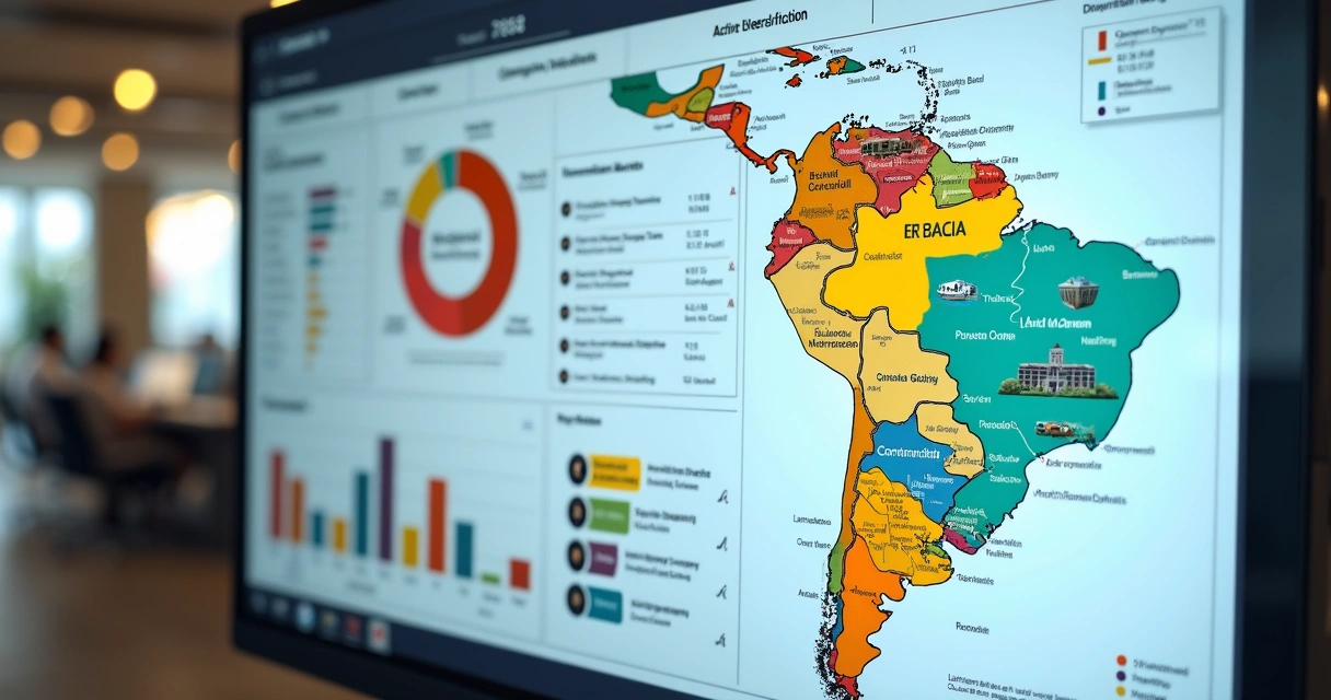 Dashboard com dados de obras e projetos no setor da construção civil 