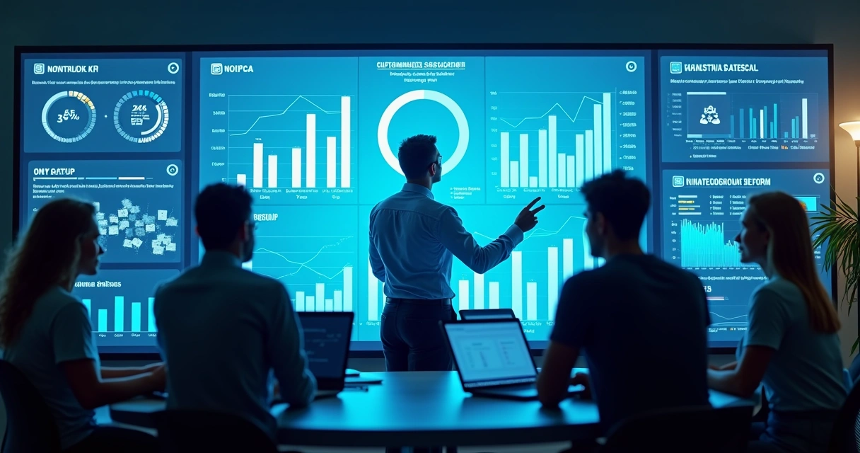 Dashboard de dados de uma estratégia omnicanal 