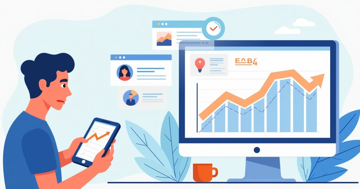 Tela com gráficos de engajamento caindo de um influenciador analisado 