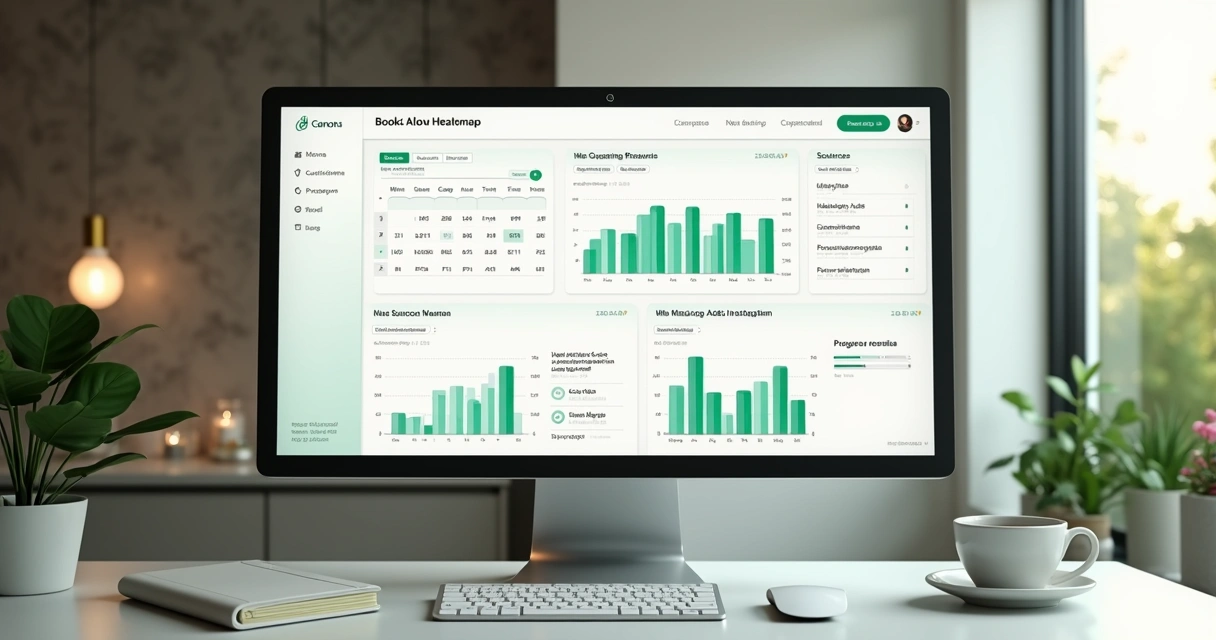 Dashboard com métricas de agendamentos e origem 