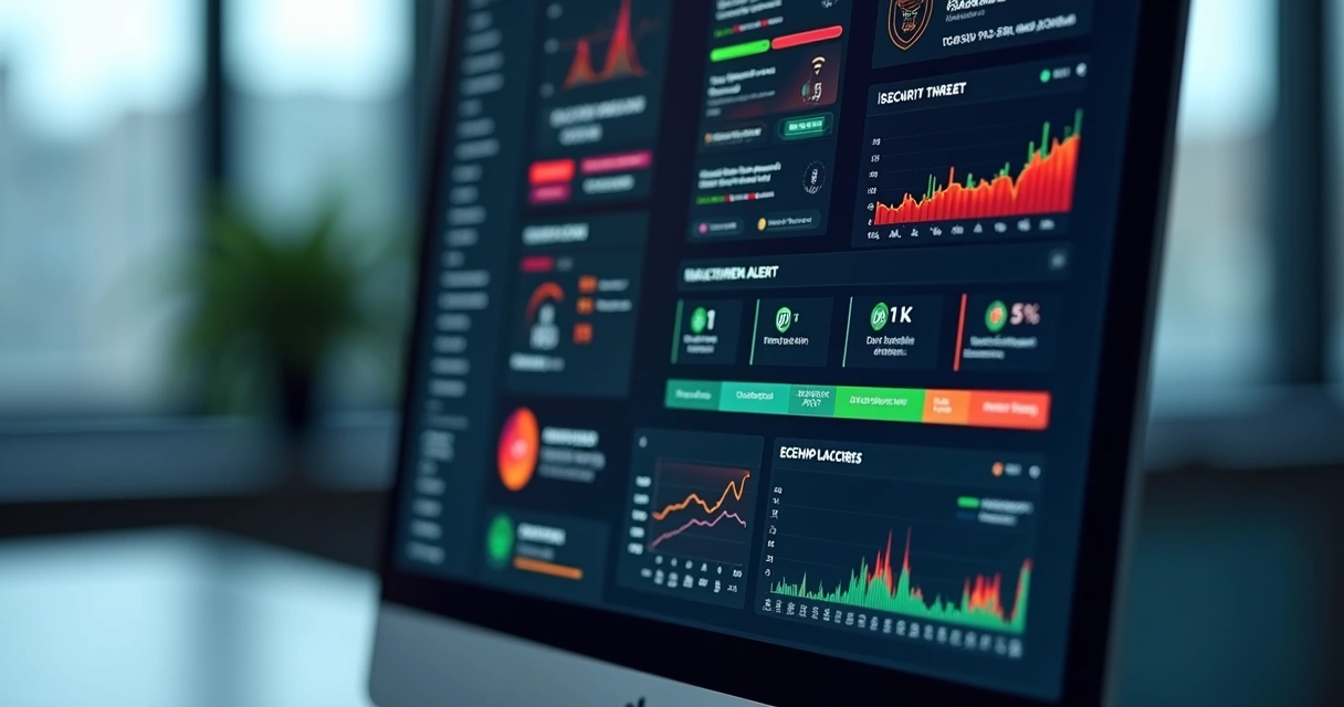 Painel digital com alertas de segurança em ambiente AWS 