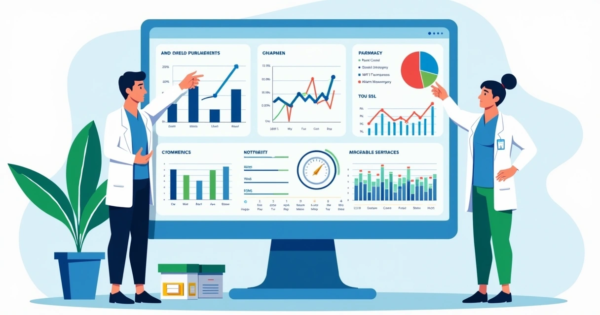 Dashboard de análise de recompra em farmácia 