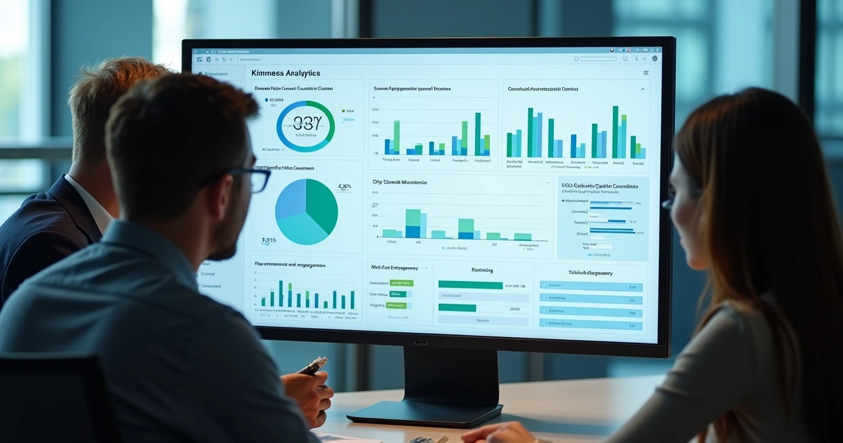Dashboard com análise de recompra e gráficos de engajamento de clientes 