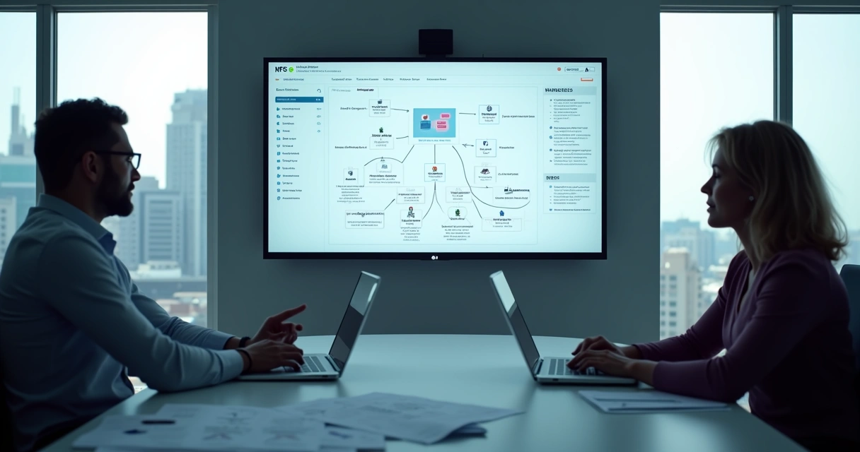 Painel de ERP com API de NFS-e integrada em múltiplas empresas 