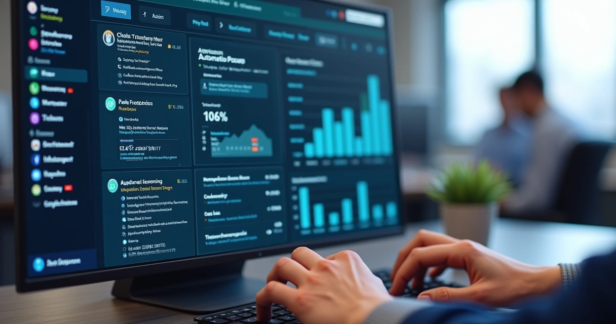 Painel de atendimento mostrando vários canais integrados ao mesmo tempo 