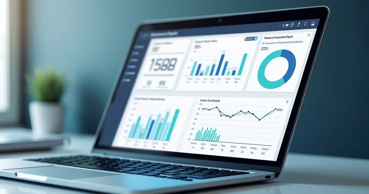 Dashboard de portal de autoatendimento com gráficos de uso e satisfação 