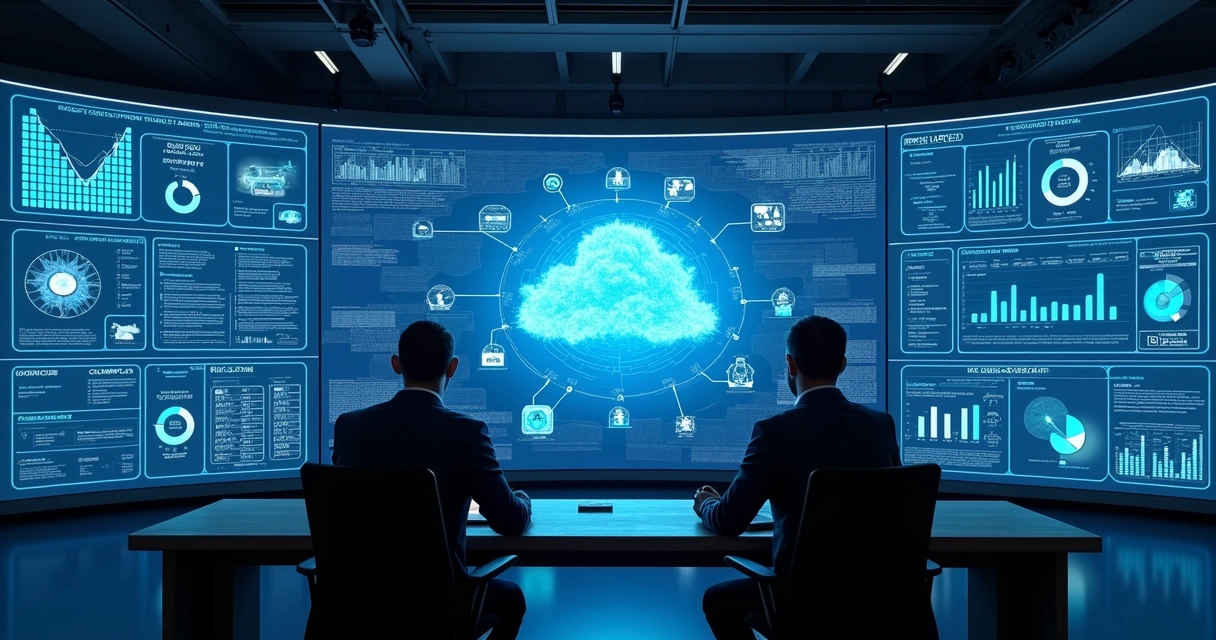 Dashboard digital com automação de infraestrutura em nuvem