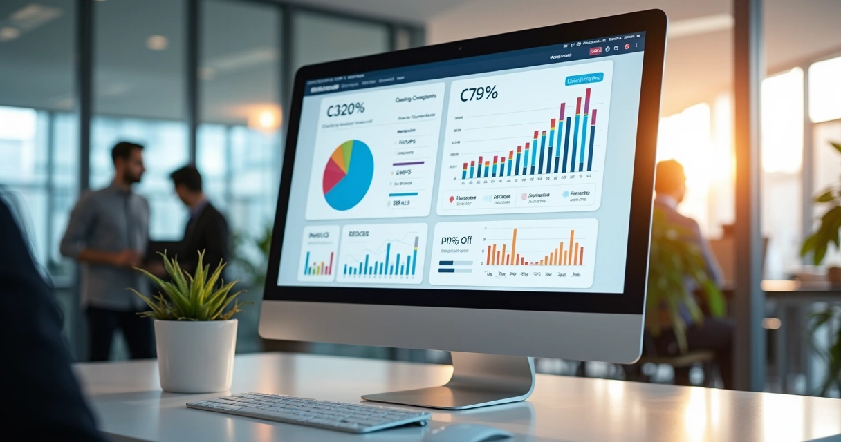 Dashboard de automação de indicadores de marketing digital 