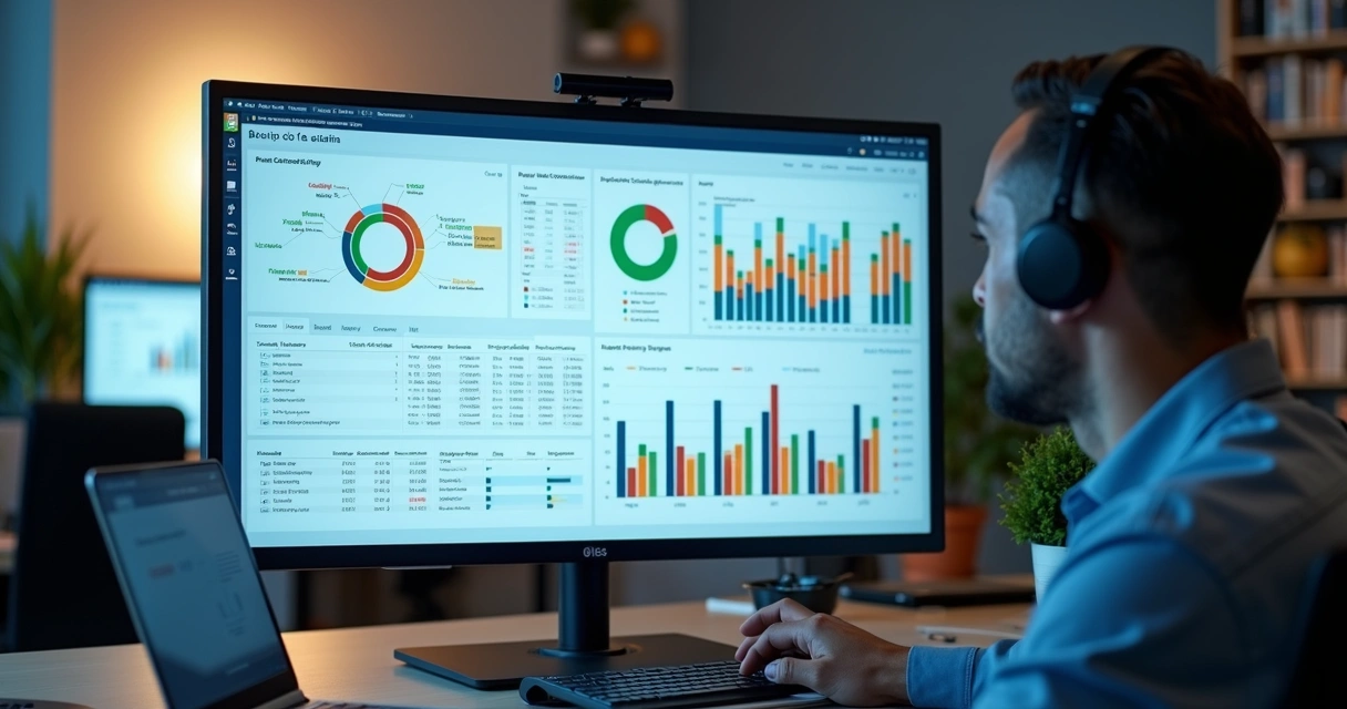 Dashboard de automação de controle fiscal 