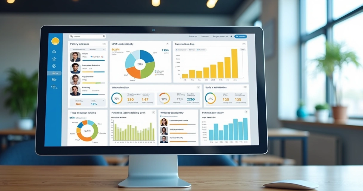 Dashboard personalizado de sistema no-code para equipe de vendas 