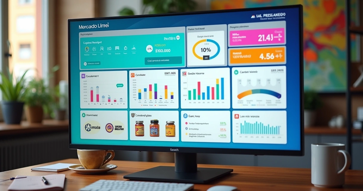 Dashboard centralizado de vendas em múltiplos canais