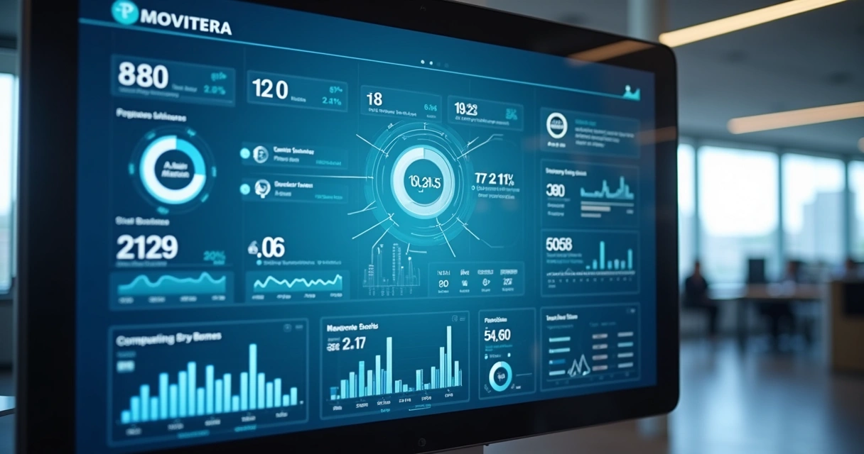 Dashboard centralizado de suporte TI com vários KPIs integrados