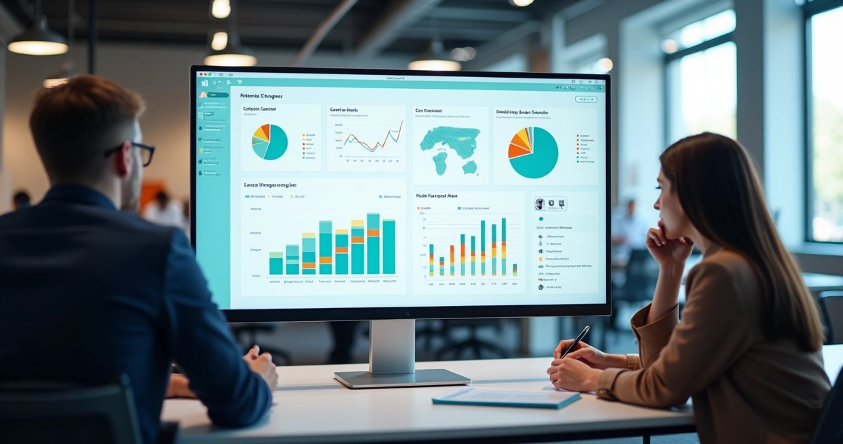 Dashboard de métricas de churn e engajamento B2B 