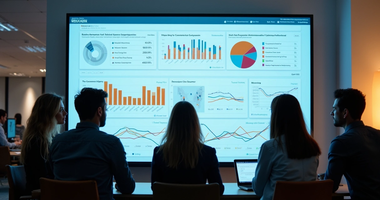 Dashboard com compartilhamento de resultados de pesquisa 