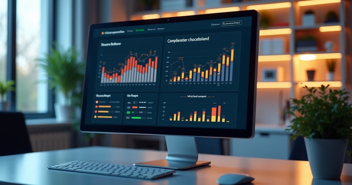 Dashboard visual de compliance digital automatizado 