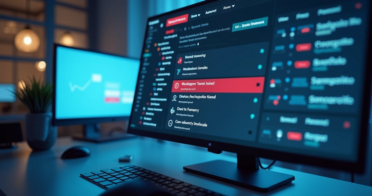 Painel digital para controle de prazos e alertas de multa contábil
