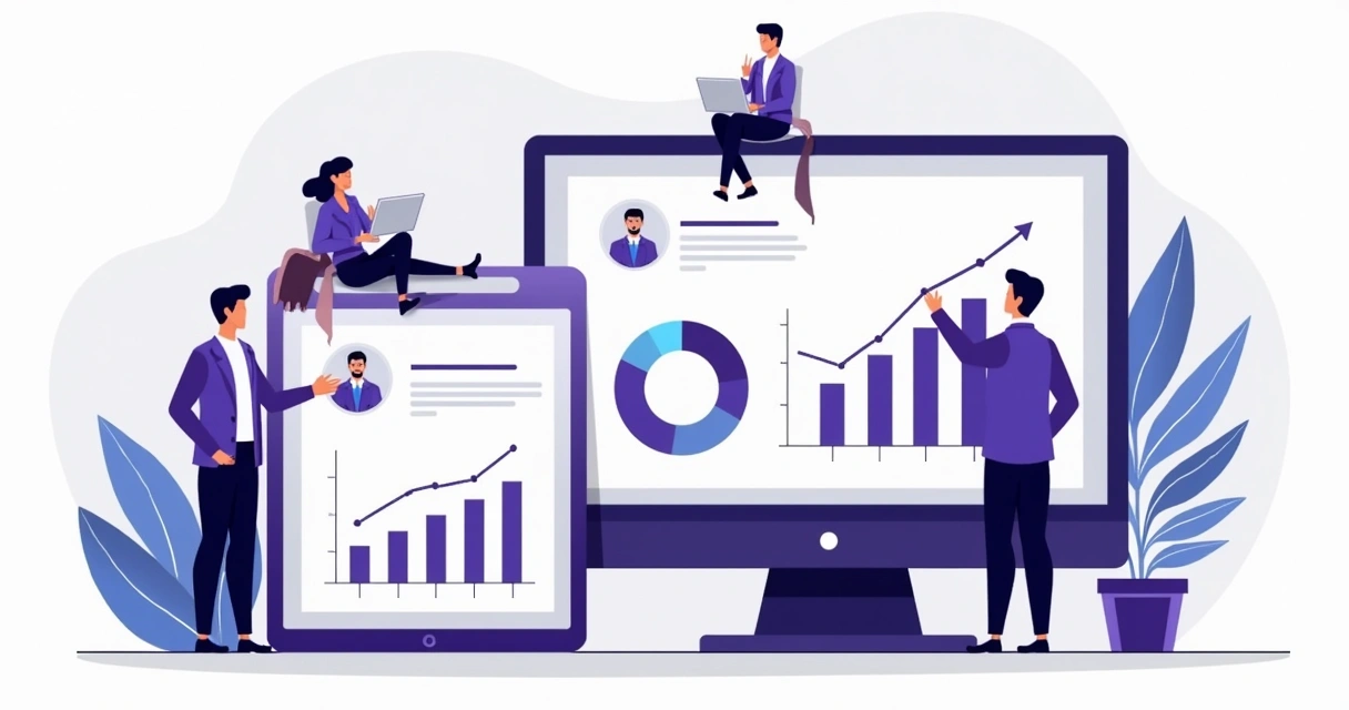Dashboard de controle de comissões para parceiros de vendas 