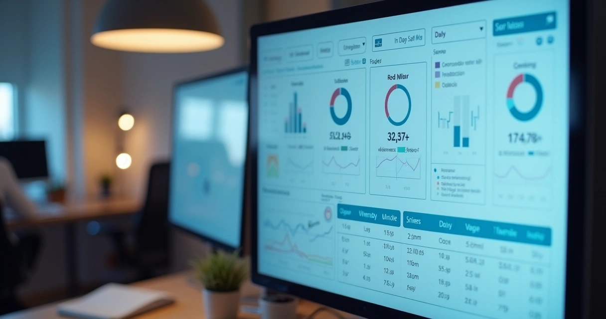 Dashboard digital de controle de horas trabalhadas com gráficos detalhados 