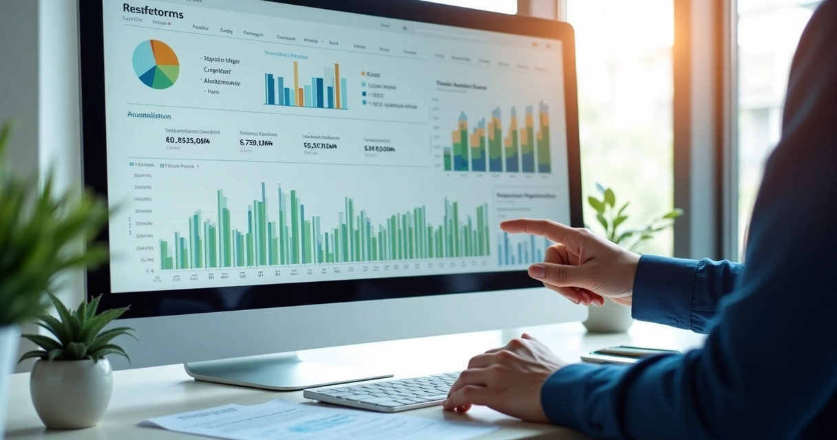 Dashboard de gestão de transações financeiras online