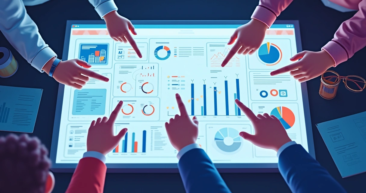 Painel de CRM mostrando dados centralizados de clientes 