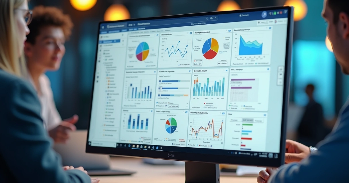 Dashboard de CRM mostrando campanhas personalizadas segmentadas 
