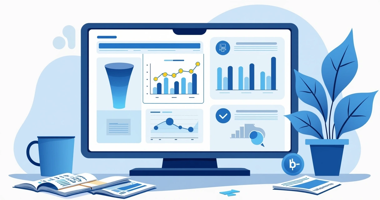 Dashboard CRM mostrando funil de vendas e alertas para vendedores