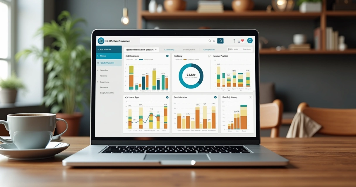 Dashboard de dados do e-commerce de móveis 