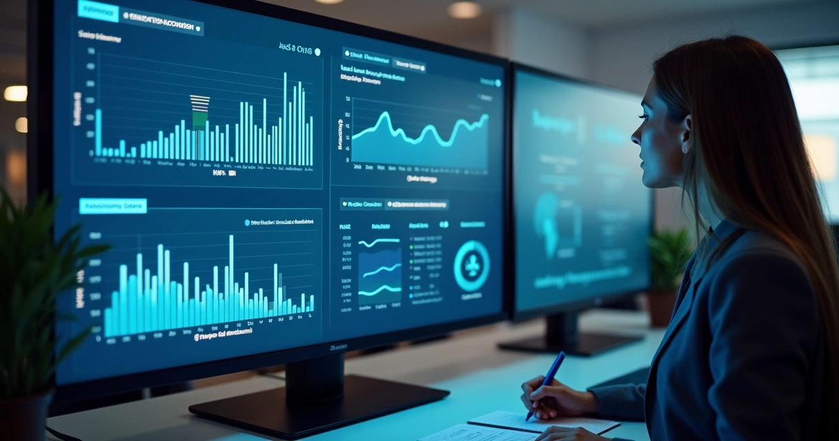 Dashboard mostrando visitantes anonimizados em site educacional 