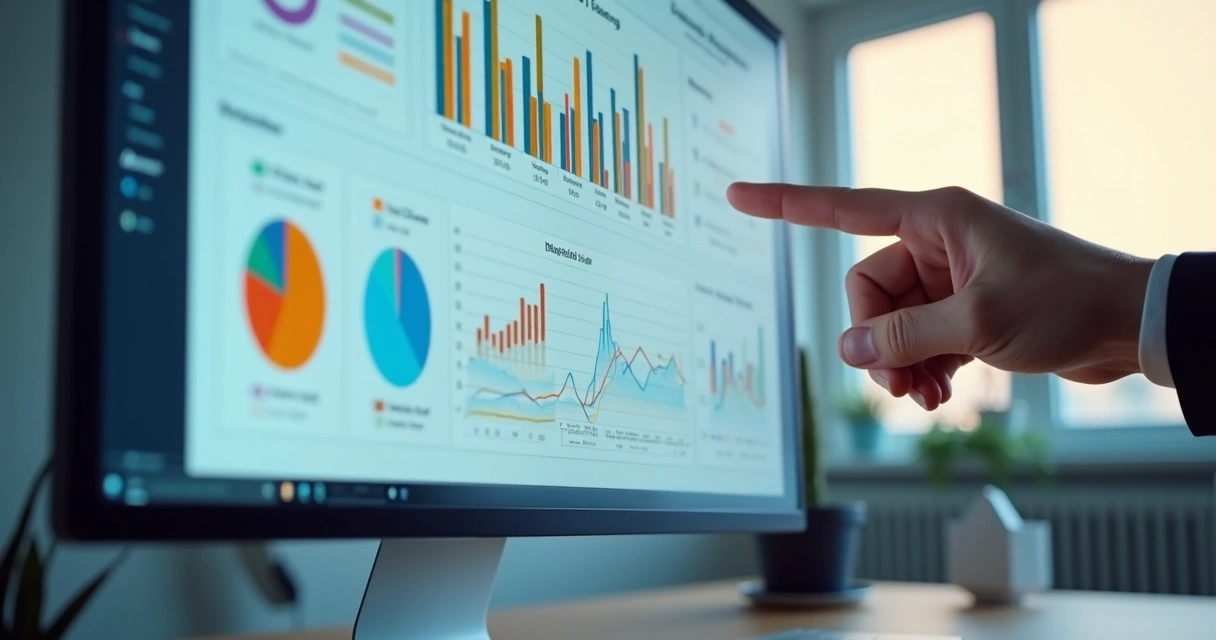Dashboard digital mostrando engajamento e performance dos canais 