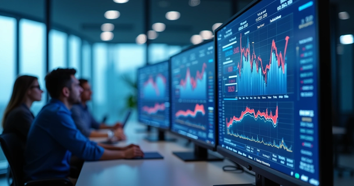 Dashboard de equipe de vendas com indicadores de desempenho 