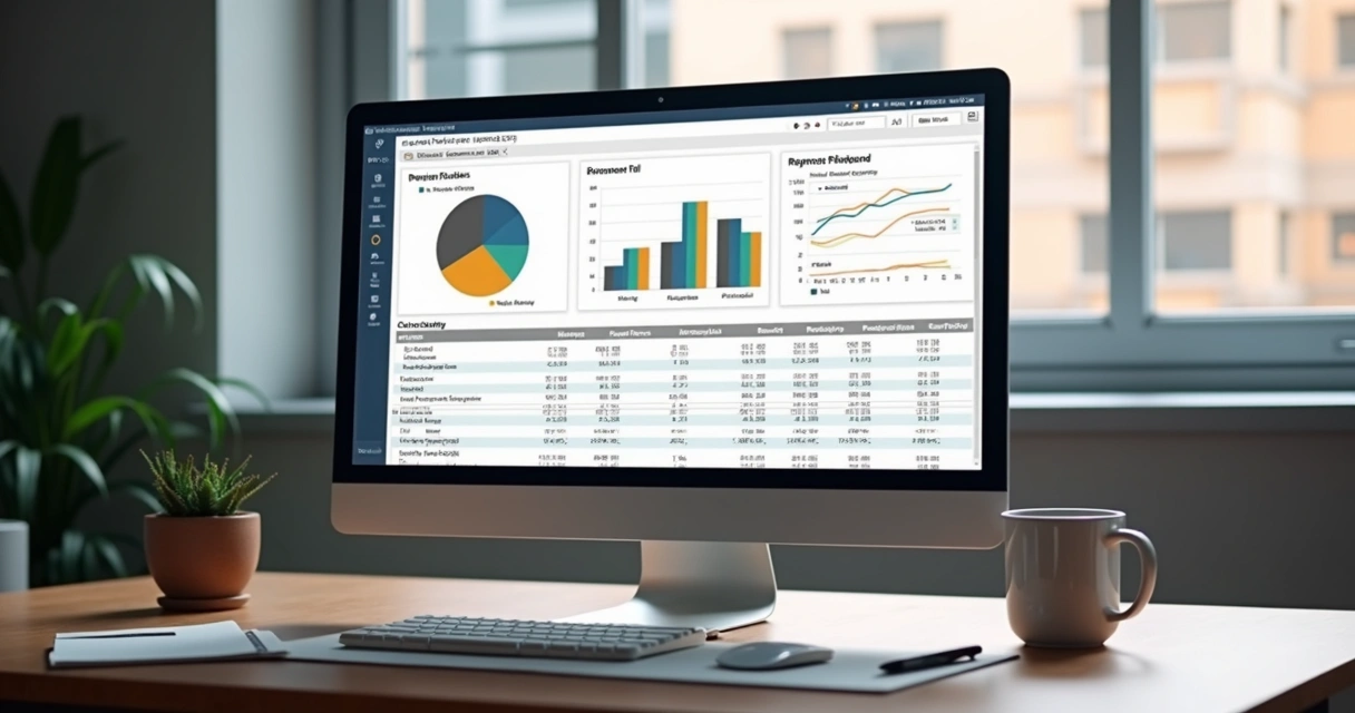 Painel de dashboard imobiliário no Excel 
