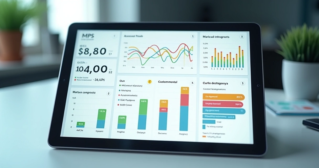 Dashboard mostrando métricas de feedback automatizado, com gráficos e alertas visuais. 